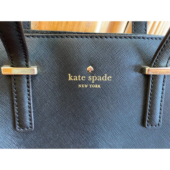 Kate Spade Colour Black Satchel Handbag - Picture 2 of 8